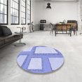 thumbnail image 4 of Ahgly Tapis Rectangulaire Lavable en Machine Intérieur Transitionnel Bleu Ciel, 8 Pieds x 10 Pieds, 4 of 7