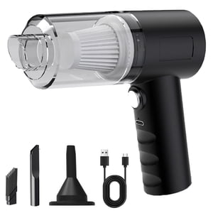 Nettoyeur à vide de voiture, petit nettoyant à vide à main, 120W Puissante aspiration petit aspirateur de voiture, Mini Poussières Buster avec un aspirateur portable Usb