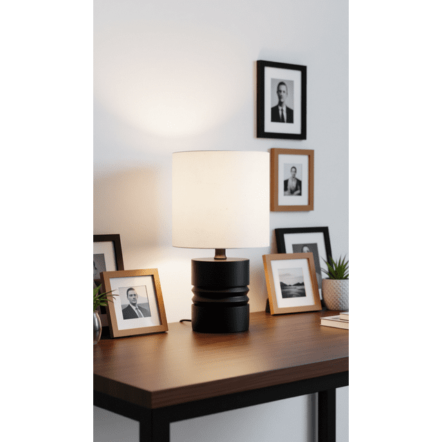Mainstays 14.5 inch Polyresin Table Lamp