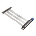 thumbnail image 1 of Rallonge Riser PCIe 5.0 16X avec 128 Go, Extension GPU avec Blindage EMI pour RTX5090 4090 RTX7900XTX, Extension SSD M.2 de PC de Jeu à Refroidissement par Eau ITX Rétrocompatible, 1 of 7