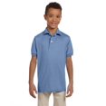 thumbnail image 1 of Jerzees Big Boy's Stain Resistant Tagless Label Polo Shirt, Style 437Y, 1 of 1