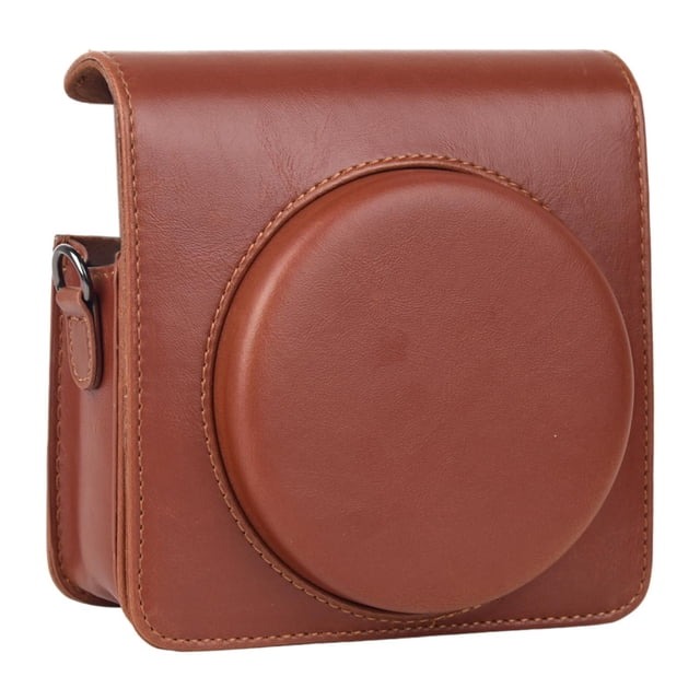 Yinanstore Protective Case for SQ6 Camera Carrying Bag Simple Scratch Resistant with Detachable Adjustable Strap Protector Brown