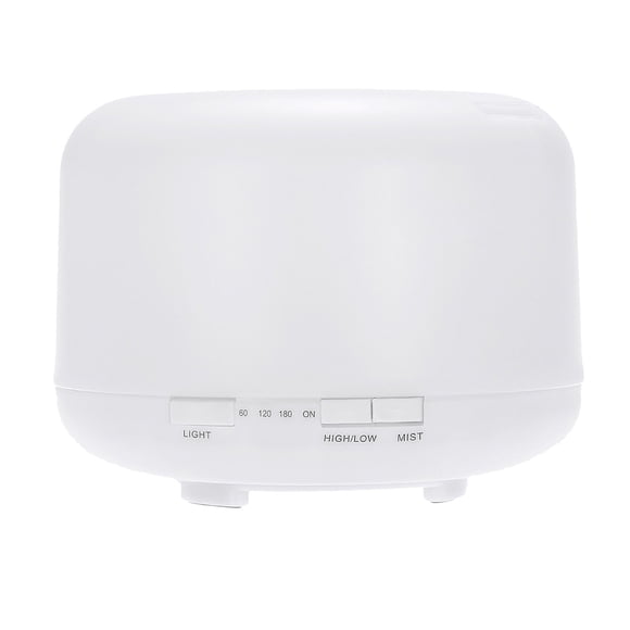 Iumwxz Best Humidifiers for Bedroom Aroma Diffuser Humidifier Essential Oil Ultrasonic Mist LED Night Light Auto Shut Off Purifier Quiet Home Office Bedroom 1 Pack 500ml 红
