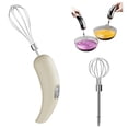 thumbnail image 1 of BAOPAI Wireless Electric Hand Mixer Rechargeable 5 Speed Settings Powerful Mixing For Baking Cakes Cream, 1 of 5