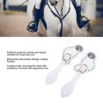 thumbnail image 3 of TOPINCN 2PCS Spur Straps for Cowboy, Boots Equipment, Rodeo, Equestrian, Full Grain Leather, Handmade Accessories, 3 of 7