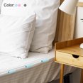 thumbnail image 5 of 2.1 x 0.66inch Bed Sheet Clips, 24Pcs Mattress Covers Fastener Clamp Clear, 5 of 5