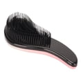 thumbnail image 4 of Detangling Brush, Massager Pink White Gradient Detangler Brush  For Straight Hair, 4 of 8
