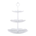 thumbnail image 1 of XZNGL 3-Tier Cupcake Stand Cake Dessert Wedding Event Party Display Tower Plate Round, 1 of 8