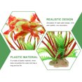 thumbnail image 4 of 8pcs Fish Tank Plant Fish Tank Landscaping Decoration Fish Tank Aquarium Artificial Plant, 4 of 8