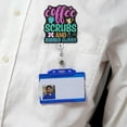thumbnail image 4 of EGNMCR Home Decor, Room Decor, Wall Decor Automatic Retractable Badge Clip P lastic badge clip, 4 of 6