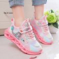 thumbnail image 2 of Ketyyh-chn99 Toddler Shoes Baby Boys Girls Breathable Sneakers Children Sports Shoes With Lights Breathable Princess Lightweight Casual Shoes for 4.5-5Years,Pink, 2 of 5
