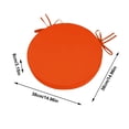 thumbnail image 3 of Round Outdoor Chair Cushion with Removable Washable Cover for Patio Furniture and Garden Seating, 3 of 7
