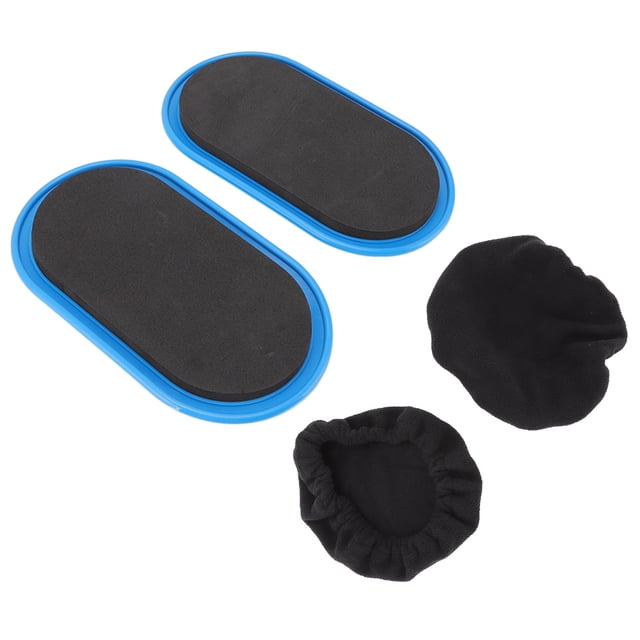 Gliding Disc Full Body Coordination Big Contacting Area Lightweight Hands Feet Exercise Sliders Blue