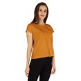 thumbnail image 3 of Inkmeso Solid Short Sleeve Basic T-Shirt For Womens Patch Pocket Casual Summer Basic Top, 3 of 7