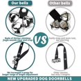 thumbnail image 4 of 2Packs Dog Doorbells Pets Outgoing Alarm Bell Adjustable Training Duide Dog Bell, 4 of 8