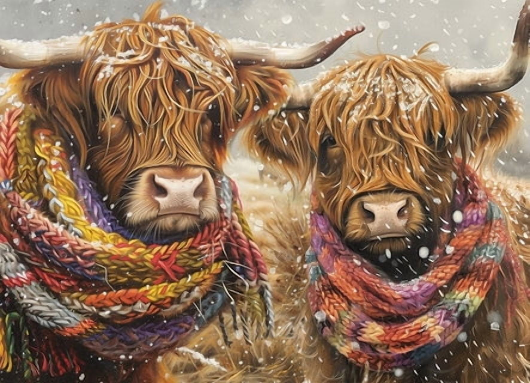 Cobble Hill 500 Piece Puzzle - Brrr! - Sample Poster Included