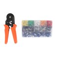 thumbnail image 2 of Crimping HSC8 6-4 Self-Adjusting Ratchet Crimper  + 800pcs Pre-insulated Tube Terminals, 2 of 8