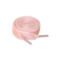 thumbnail image 1 of INSPIRE CHIC Women's Wide Ribbon Shoe Laces Flat Velvet Shoelaces Strings Light Coral Color 80cm/31", 1 of 6