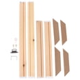 thumbnail image 1 of 1 Set Modern Minimalist Picture Frame DIY Combination Solid Wood Photo Frame, 1 of 6
