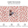 thumbnail image 2 of Valentines Day Tablecloth Rectangle 60x84 Inch, Valentine Tablecloth Lace Flower Red Rose Heart Table Cloth Cover for Dinner Party Wedding Decor, 2 of 5