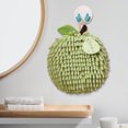 thumbnail image 3 of Towels for Bathroom,Fuzzy Ball Hand Towel with Hanging Loop for Bathroom Cute Fruit Decorative Ball Towel Soft Absorbent Ball Towel Sets for Kitchen Bathroom,Hand Towels for Bathroom, 3 of 5
