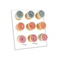 thumbnail image 2 of Reusable Acrylic Donut Stand  Crystal Clear Handmade Donut Wall On Table Rack Display for Donut Party Decorations  Baby Showers  a Birthday Party and More (9 Pillars), 2 of 9