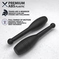 thumbnail image 2 of Synergee 2 LB Indian Club - Pair of Power Clubs - Exercise Weight Club Bells - Grip and Forearm Strength Trainer, 2 of 6