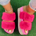 thumbnail image 1 of LSLJS Femmes Dames Mode Décontractée Plateformes Pantoufles en Cristal Chaussures à Enfiler, Pantoufles pour Femmes, 1 of 6