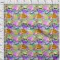 thumbnail image 4 of oneOone Polyester Spandex Orange Fabric Tropical Fruits Craft Projects Decor Fabric Printed By The Yard 56 Inch Wide, 4 of 4