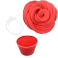 thumbnail image 1 of Red Solid Color Butter Slime Clay Toy Non Settling Stretchy Diy Craft Red Color With Accessories For Creative Play, 1 of 7