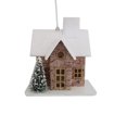thumbnail image 4 of Holiday Time Ornement de maison brune avec arbre LED., 4 of 4