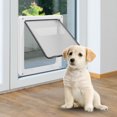 thumbnail image 3 of Pet Door, 4 Rotation Ways Dog Enter Out Door Convenient to Installed At Door or Wall Solid Door Flap Safe and Sturdy Acrylic Transparent Small Cat Door, 3 of 7