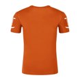 thumbnail image 2 of LUOGENLI T-shirts pour Hommes T-shirts Actifs à Col Rond pour Hommes T-shirts de Course Athlétiques Gym Entraînement Manches Courtes Tee Tops Tee T-shirts Hommes Blanc Pâques Orange XXXXXL, 2 of 3