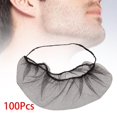thumbnail image 4 of transemion 100Pcs Beard Nets Protective Beard Covers Beard Protectors Accessory Durable Black, 4 of 9