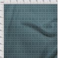thumbnail image 4 of oneOone Rayon Teal Blue Fabric Check Fabric For Sewing Printed Craft Fabric By The Yard 56 Inch Wide, 4 of 4