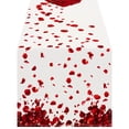 thumbnail image 1 of Valentine's Day Table Flag Linen Printed Decorative Tablecloth for Kitchen Living Room Holiday Party Tea Table 1 pc, 1 of 8