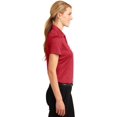 thumbnail image 3 of Sport-Tek Ladies Heather Contender Polo, Scarlet Heather, Small, 3 of 4