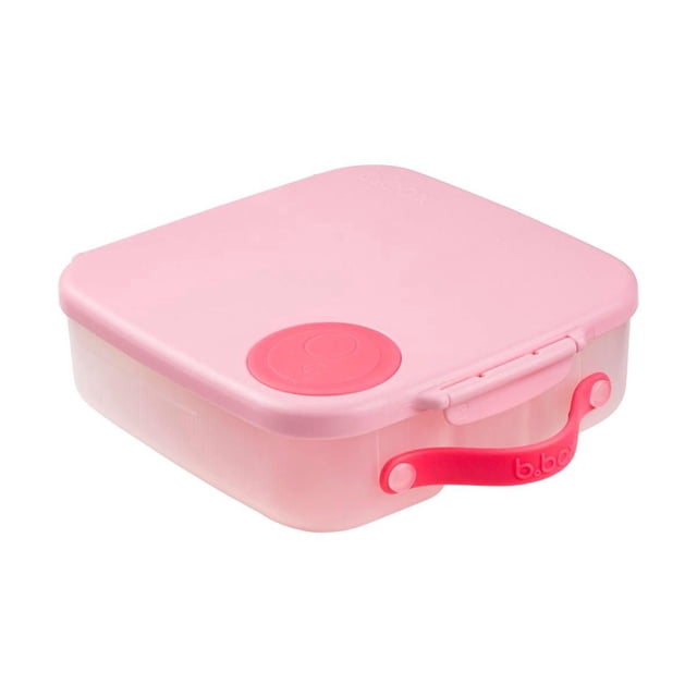 b.box - 5-Compartment Bento Style Lunch Box for Kids, Toddlers, Children, BPA-Free Food Storage Container with Cooler Pack, ON-The-GO Food Box with Handles Included Custom Divider
