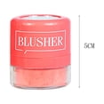 thumbnail image 3 of FcBaudy Blush for Cheeks, Rose Powder Blush Loose Powder Blush Cushion Blush Natural Blush Bright Shimmer Cheek Blush Highly Pigmented Blush Makeup Easy Makeup Blush For All Day Wear A blush, 3 of 5