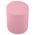 thumbnail image 1 of DOLITY Ottoman Slipcovers Machine Washable Footrest Sofa Cover Ottoman Cover for Living Pink, 1 of 9