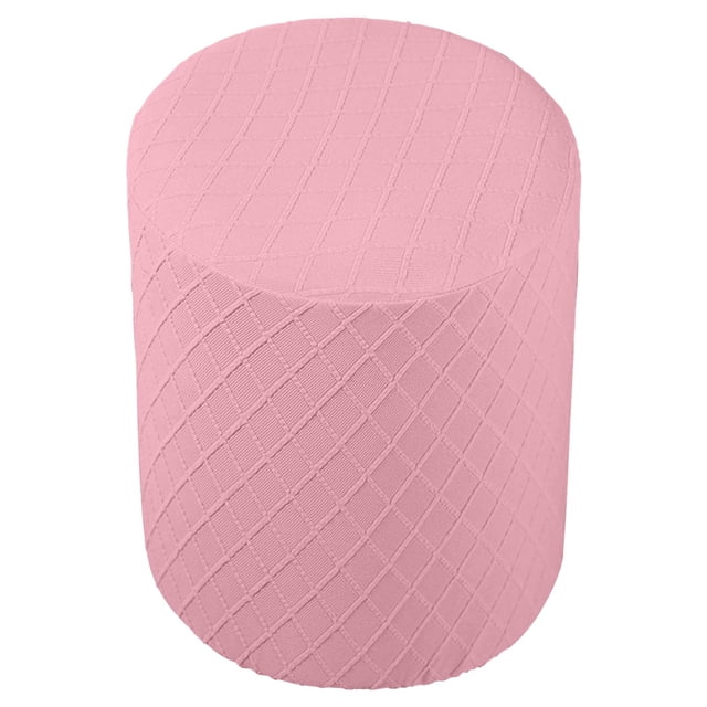 DOLITY Ottoman Slipcovers Machine Washable Footrest Sofa Cover Ottoman Cover for Living Pink