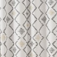 thumbnail image 3 of Hometrends Recycled Fabric Decorative Shower Curtain, 3 of 8