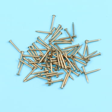 100Pcs Hardware Nails for Decorative Parts Wooden Boxes and DIY Projects
