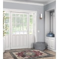 thumbnail image 4 of Bryant 3' x 5' Washable Accent Rug, Ivory and Burgundy, 4 of 7