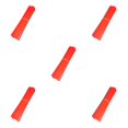 thumbnail image 1 of relayinert Enhanced Durability With Premium Plastic Motorcycle Spoke Covers Universal red 5Set, 1 of 6