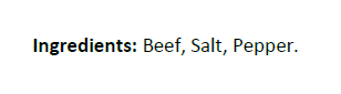 The Keg Burgers de Bœuf 680 g