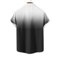 thumbnail image 3 of fatyb Button down Shirts for Men Short Sleeve Lightweight Beach Shirts Summer Gradient Collar Blouses, 3 of 4