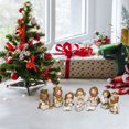 thumbnail image 4 of RKSTN Fall Decorations for Home Christmas Gift Decoration Character Statue Resin Crafts Home Decoration Decorations, 4 of 7