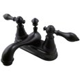 thumbnail image 1 of FSY3605AL English Classic Robinet de Lavabo à Deux Poignées 4 Pouces, Bronze Huilé, 1 of 2