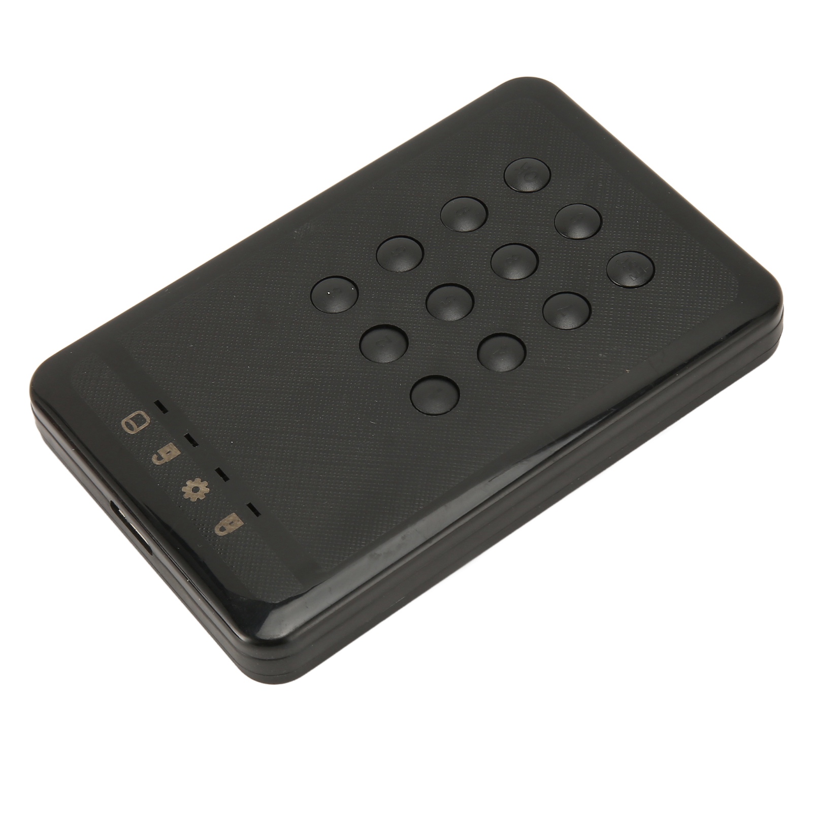 External Hard Drive Enclosure,  2.5inch Plug and Play Rugged Encrypted External Hard Drive Enclosure  for Laptop